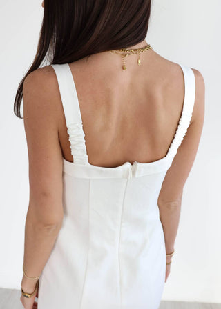 Minkpink - Imogen Drill Tie Mini Dress