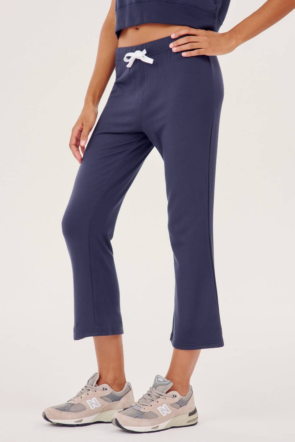 Splits59 - Brooks Fleece Cropped Flare Jeans