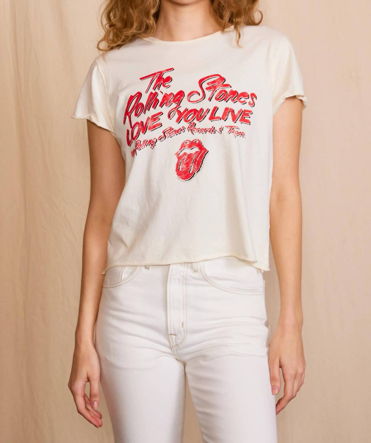 People Of Leisure - Rolling Stones Love You Live Tee
