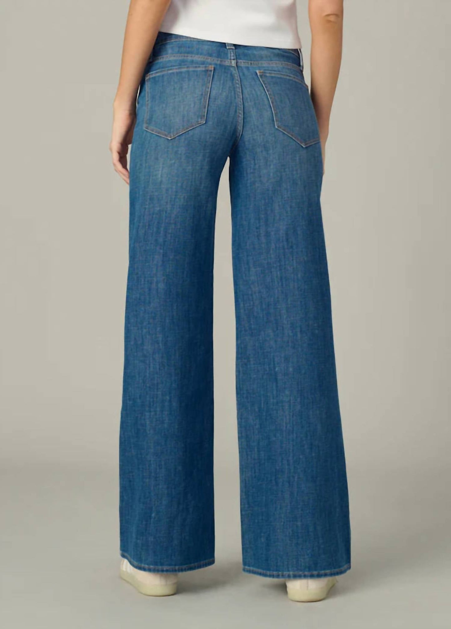 Joe'S Jeans - Lou Low Rise Wide Leg Jeans