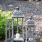 Wooden Candle Lantern Decorative Set for Indoor and Outdoor Use