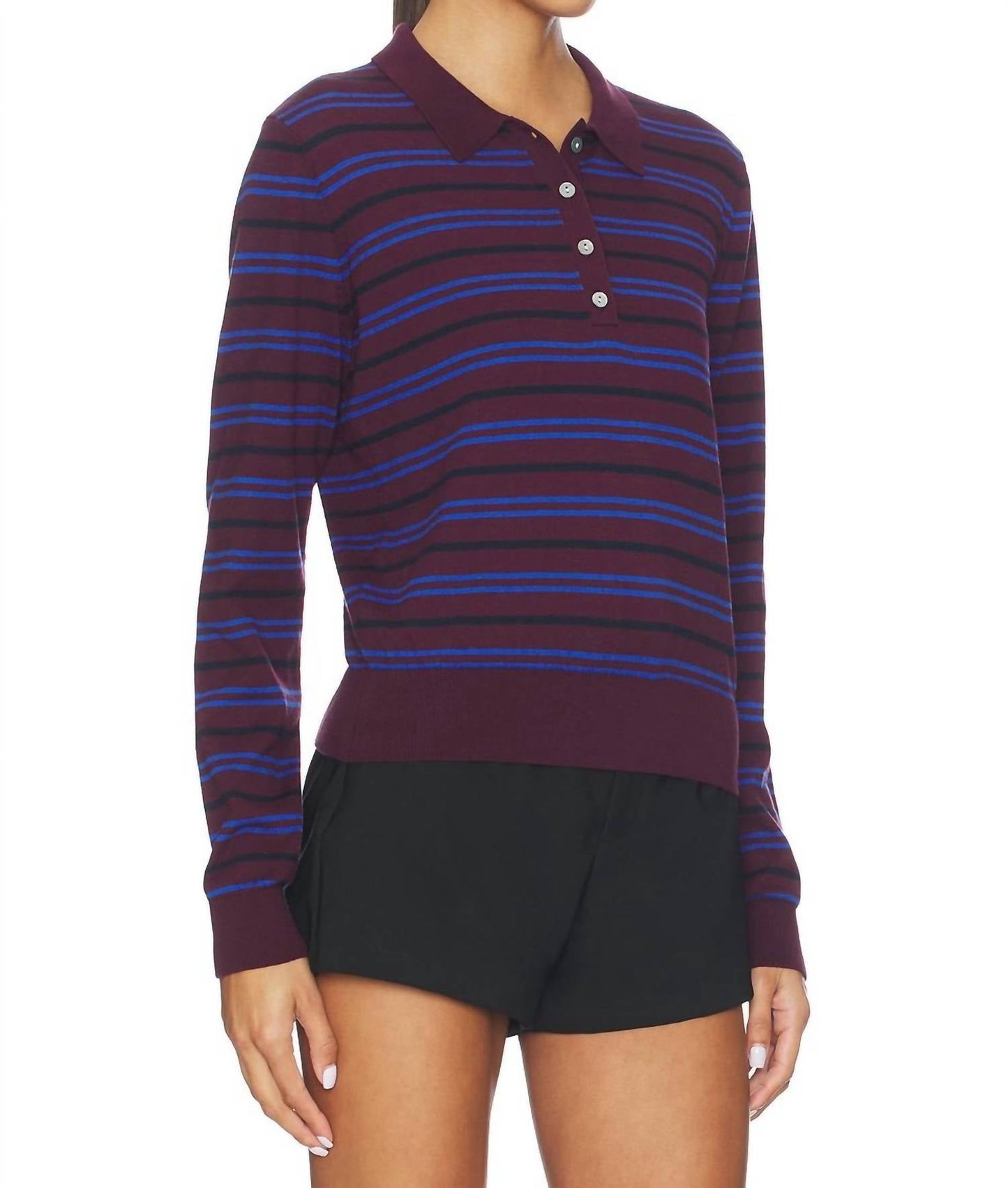 Pistola - Greta Long Sleeve Polo Sweater