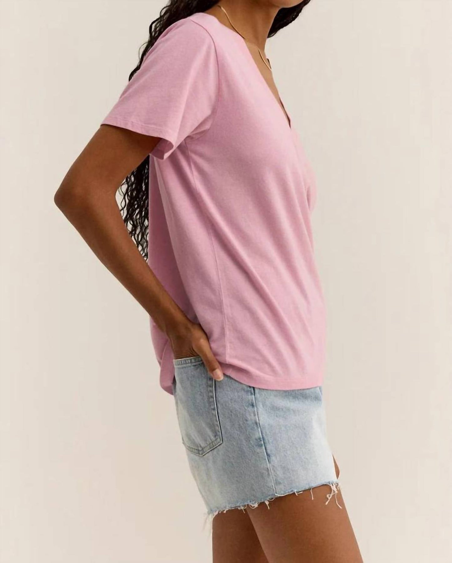 Z Supply - Girlfriend V-Neck Tee