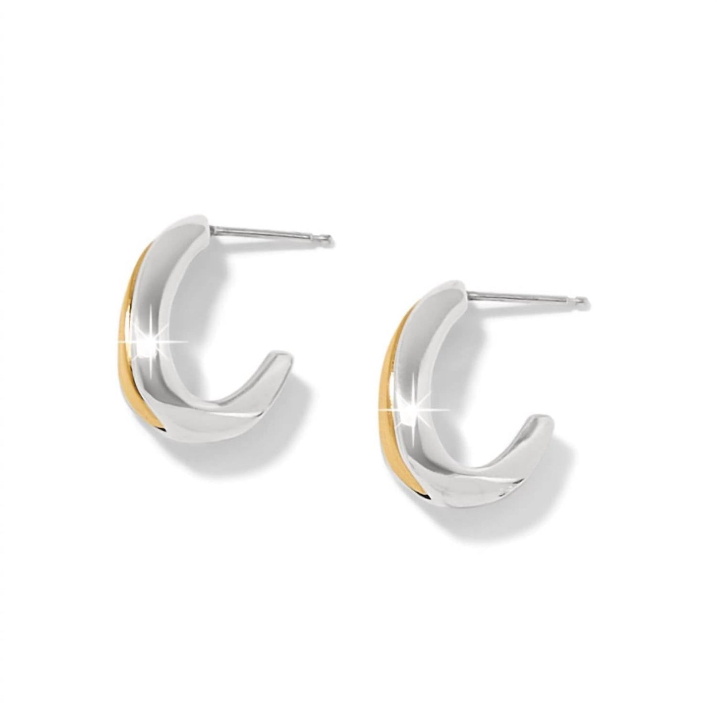 Brighton - Cascade Two Tone Hoop Earrings