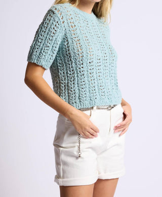 Sadie & Sage - Persuse Short Sleeve Sweater