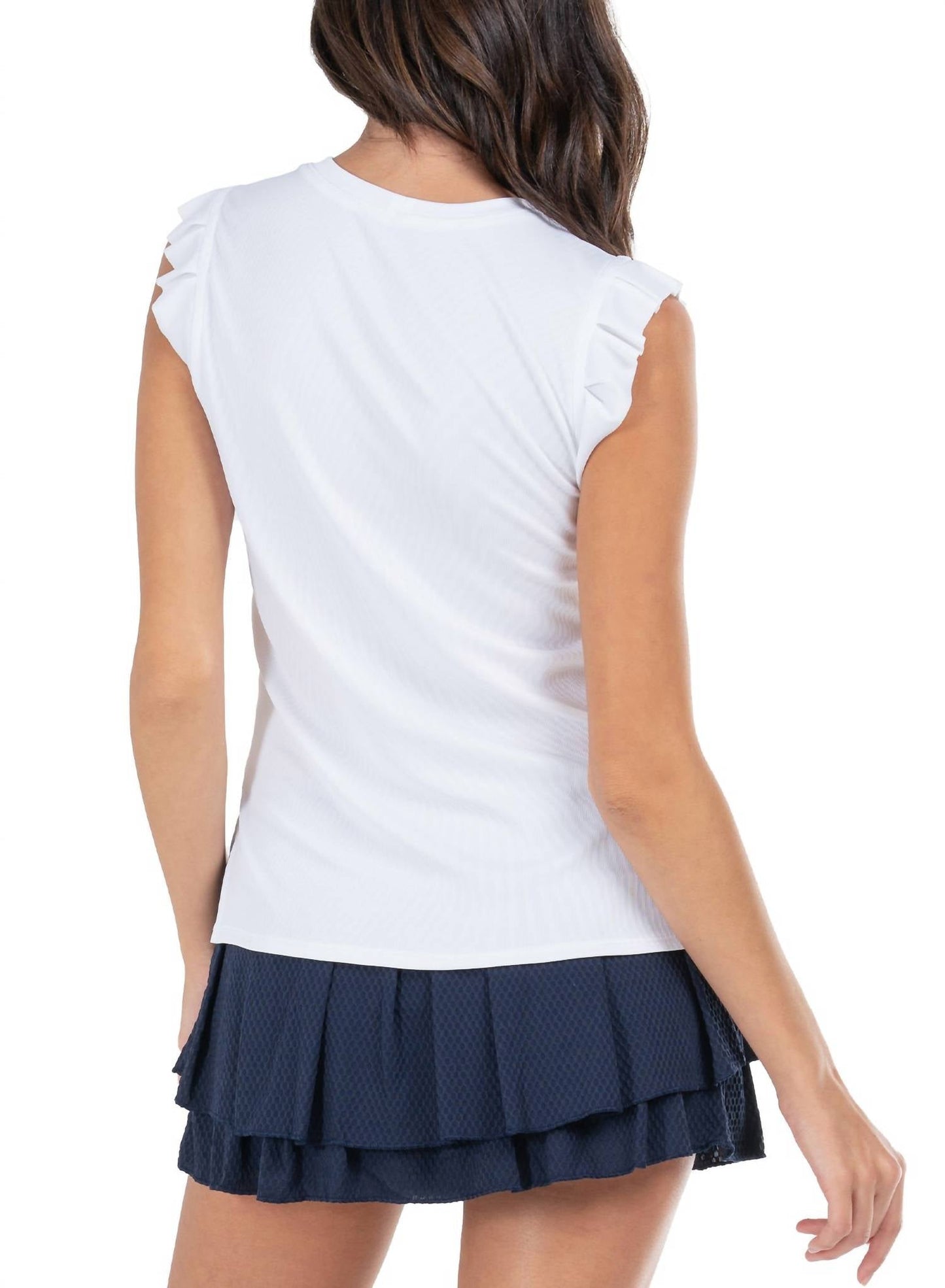 Lucky In Love - Women's Bring It On Rib Tennis Tank Top