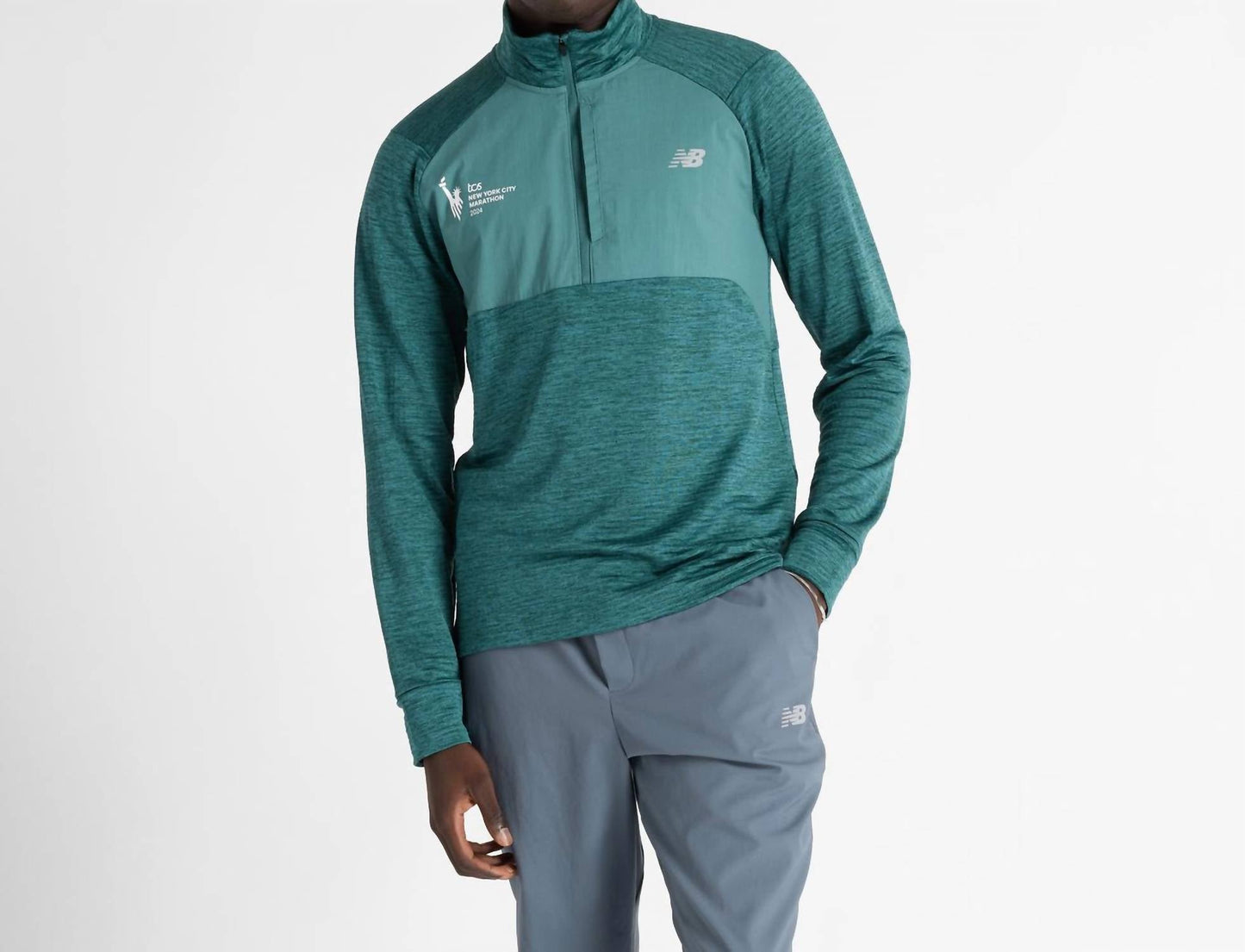 New Balance - Men's Athletic Heat Grid 1/2 Zip