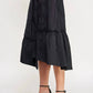 Strut & Bolt - Quilted Asymmetric Midi Skirt