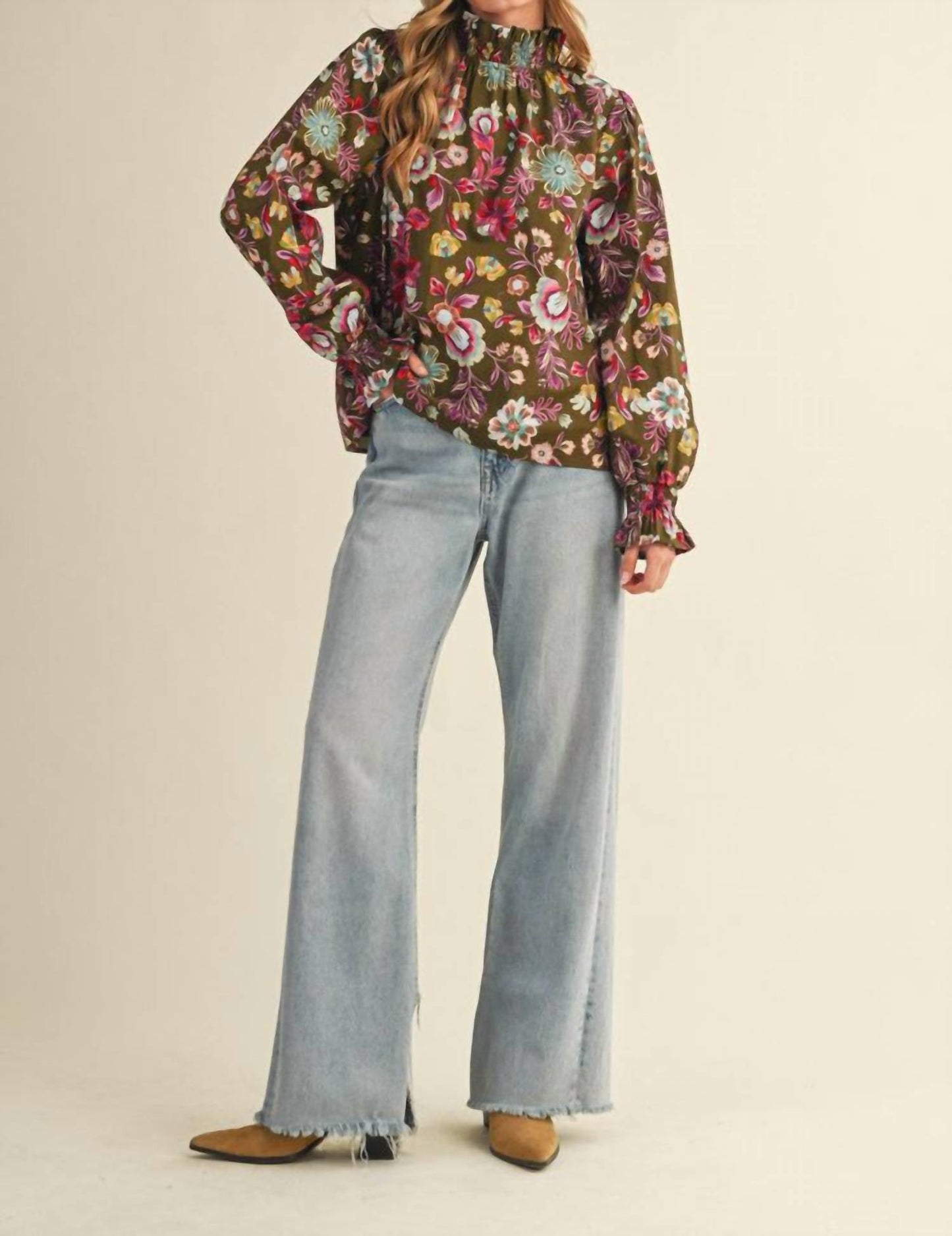 &Merci - Say It With Flowers Top
