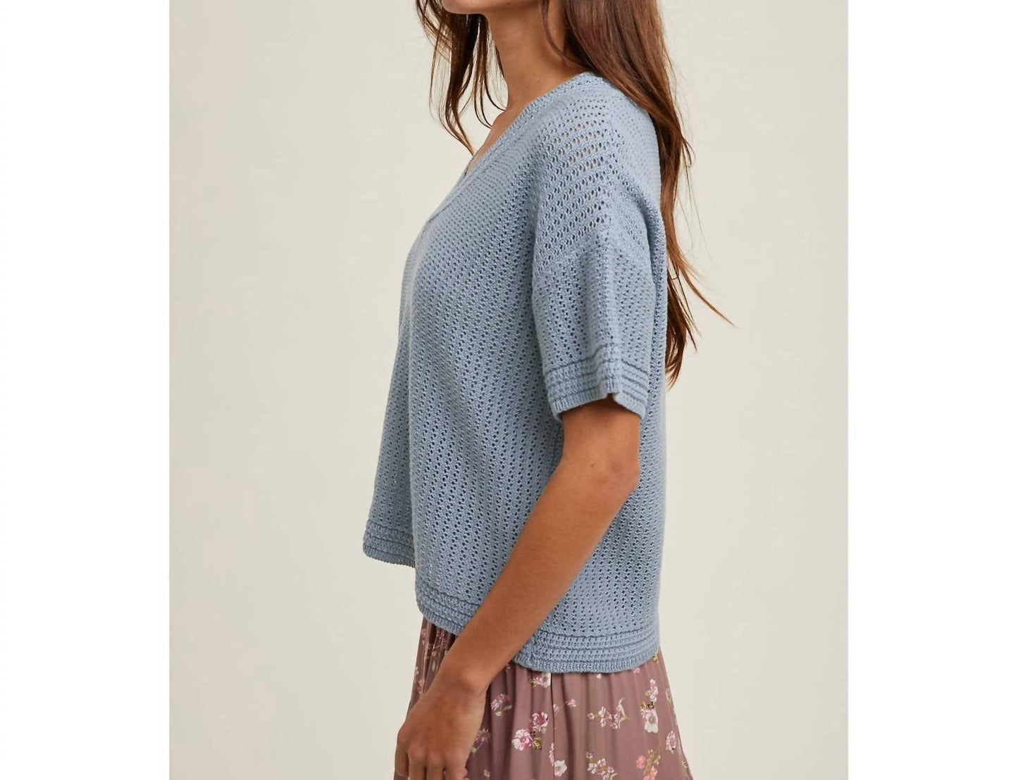 Wishlist - Marie Crochet Sweater Top