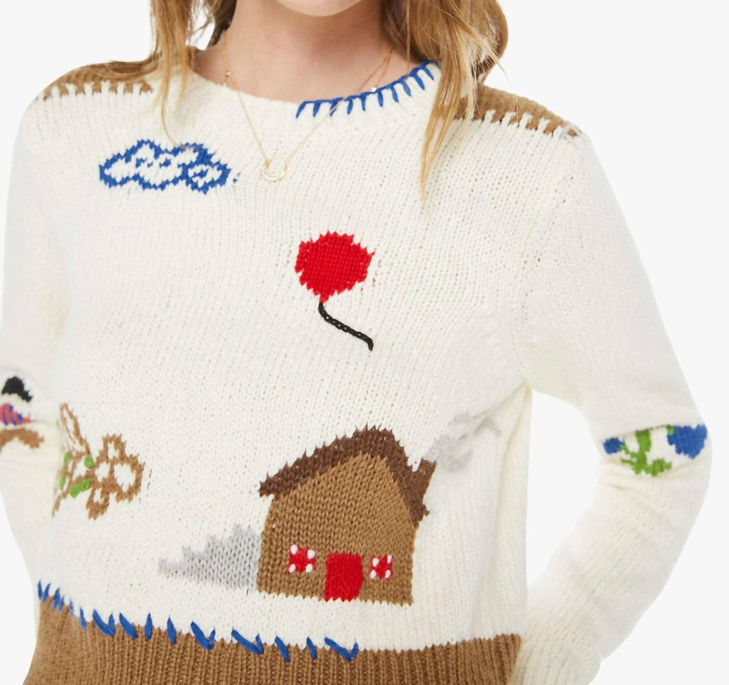 Mother - The Shrunken Crewneck Pullover Sweater
