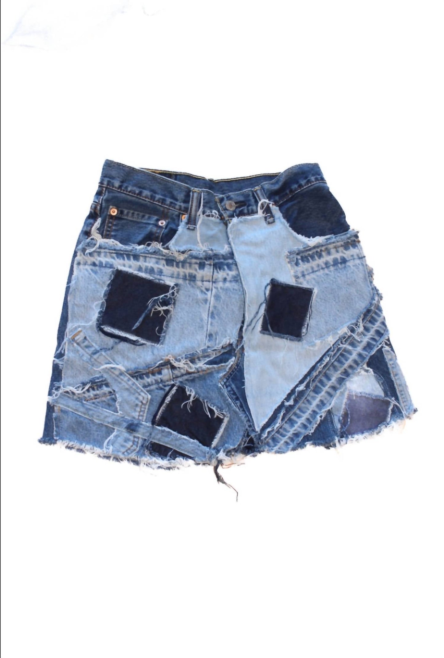Knotwtr - Women's Patch Denim Skirt