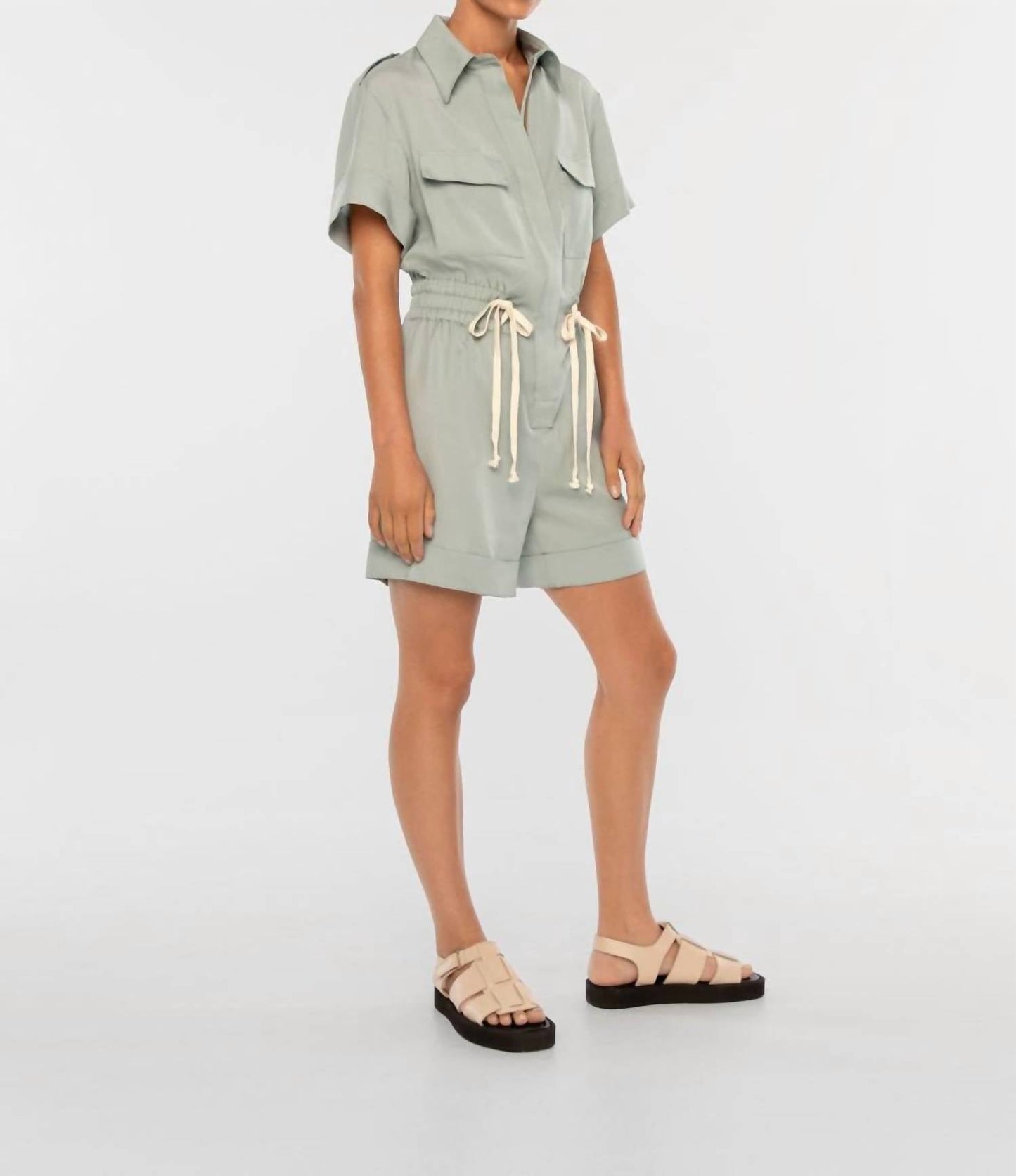 Dāl The Label - Technical Twill Playsuit