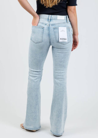 Pistola - Kinsley Mid Rise Ultra Flare Leg Jeans