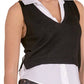 Elan - Daphne Sleeveless Layered Top