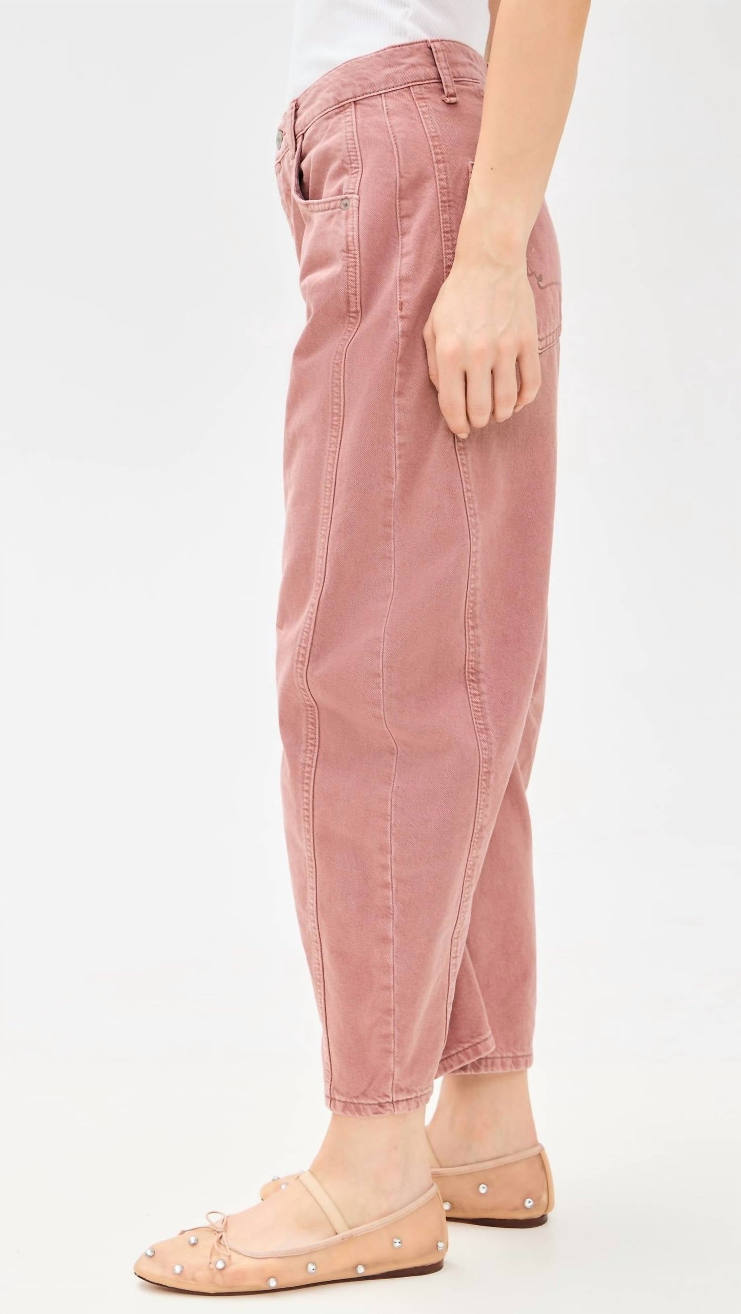 Free People - Good Luck Barrel Jeans