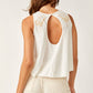 Free People - FUN AND FLIRTY EMBROIDERY TOP