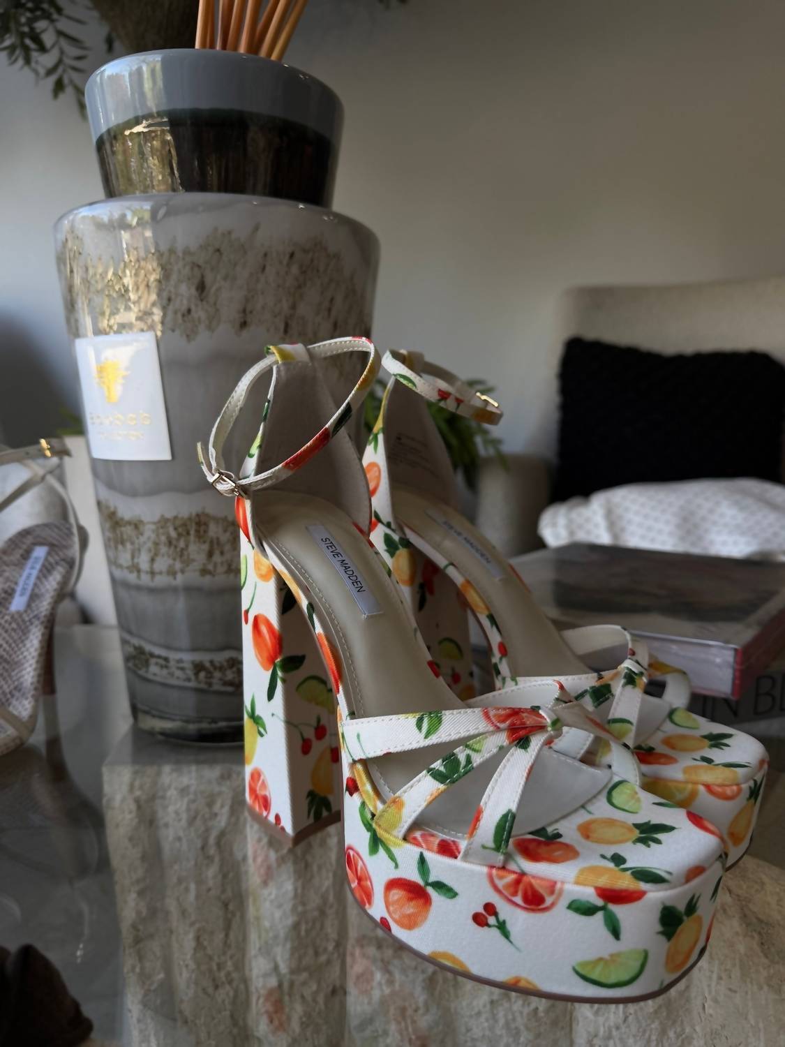 Steve Madden - Women's Retro Fruit Heels