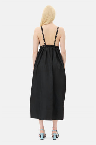 Ganni - Duchesse Nylon Strap Dress