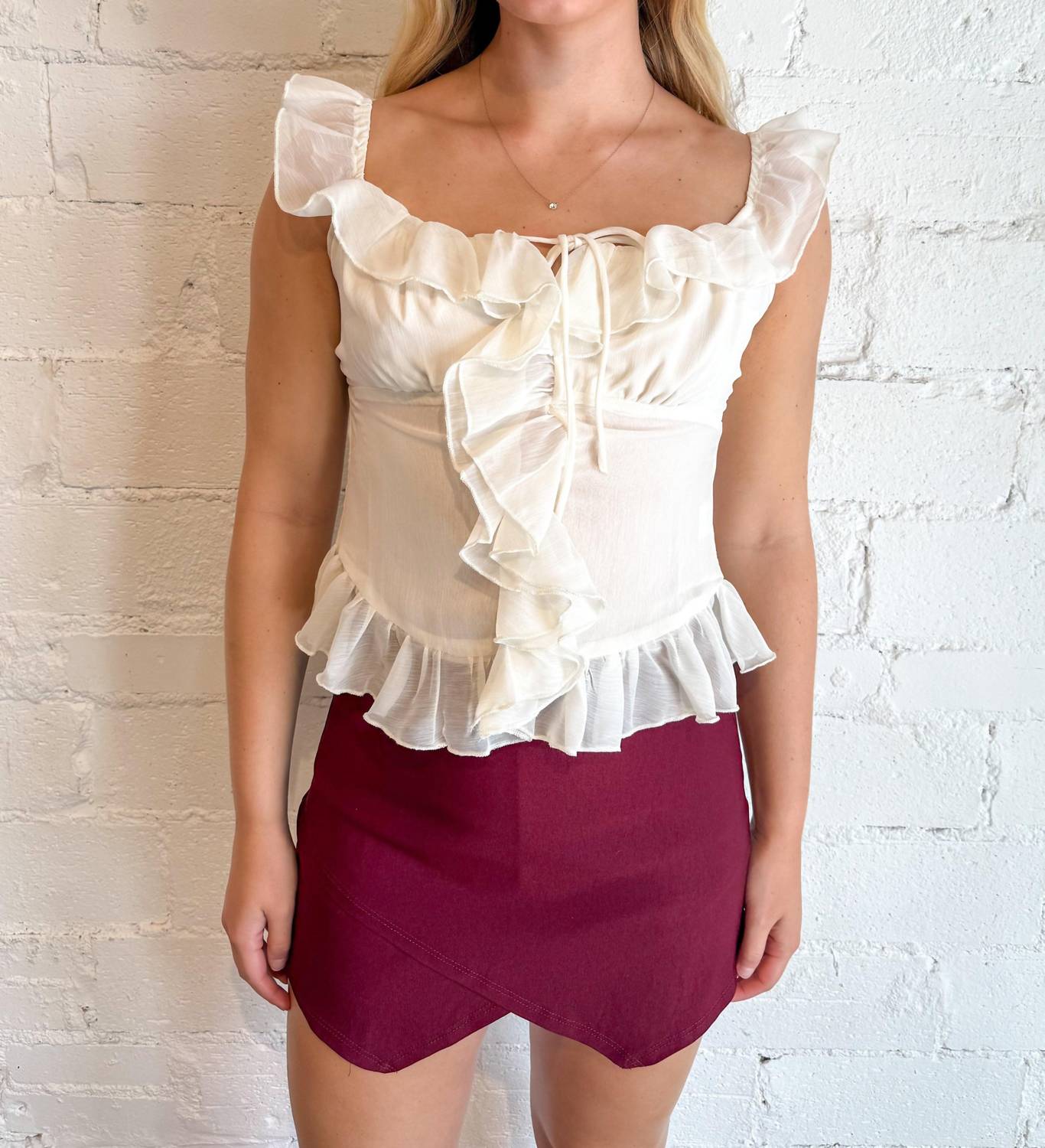 Adeline - Playful Edge Skort