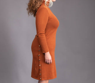 The Athletic Side Of Us - Ribbed Sweater Dress