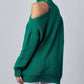 &Merci - SHOULDER-BARING TURTLENECK SWEATER