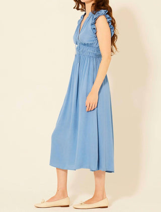 Bila77 - Paseo De Oro Midi Dress