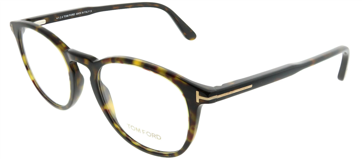 Tom Ford Sunglasses - Round Plastic Tortoise Eyeglasses