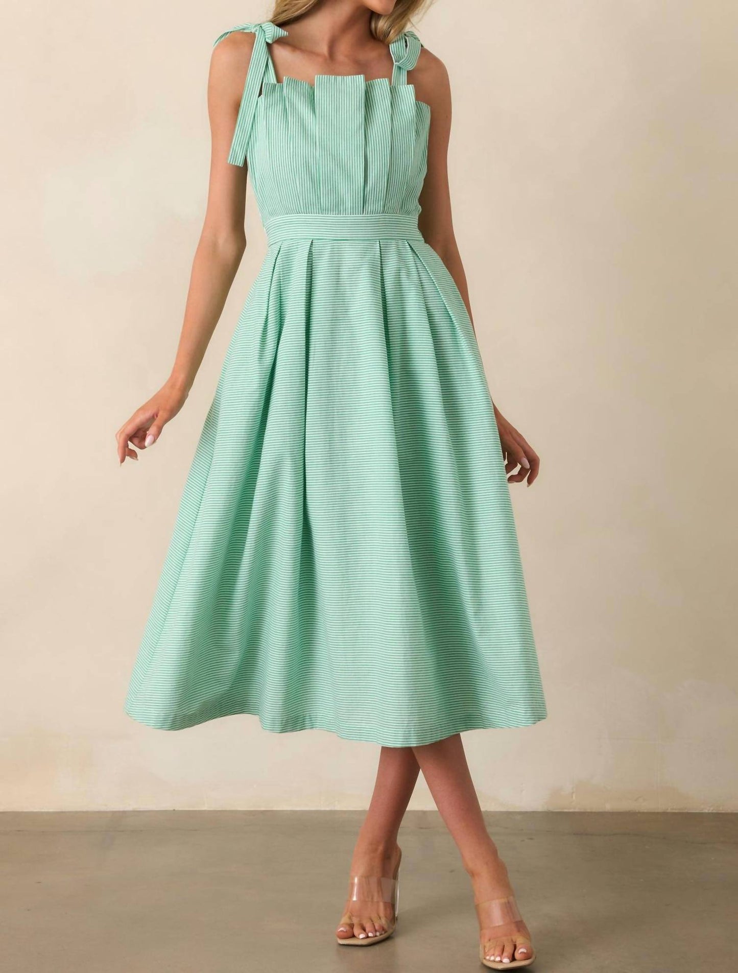 Prosperina - Sloane Stripe Midi Dress