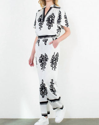 Thml - Wide Leg Print Pants