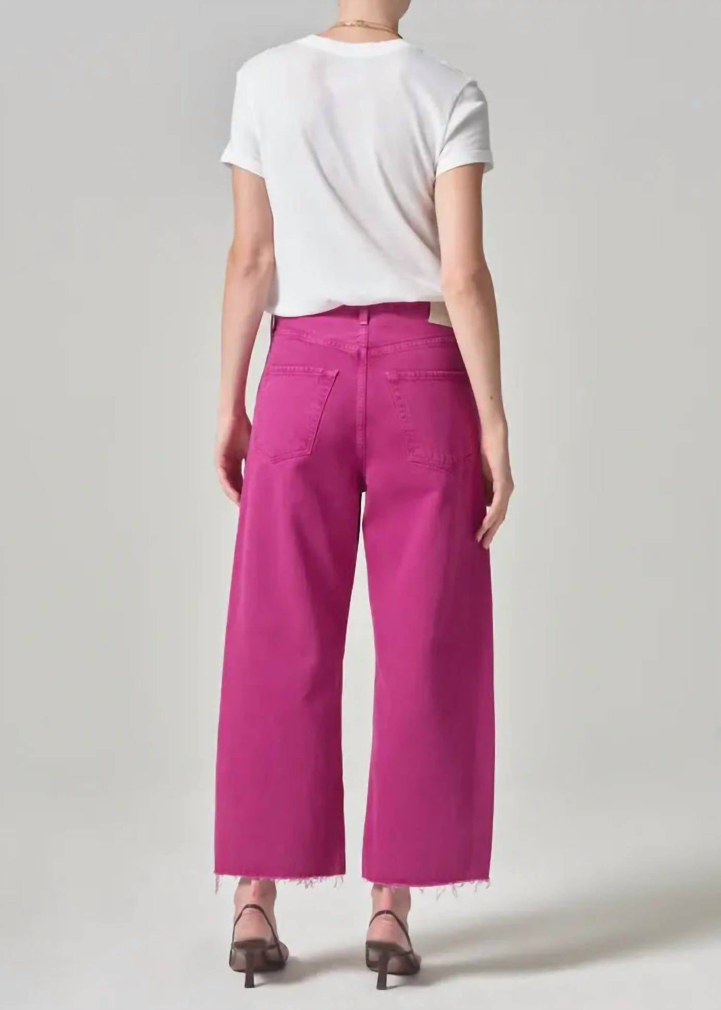 Citizens Of Humanity - AYLA RAW HEM CROP TWILL PANTS