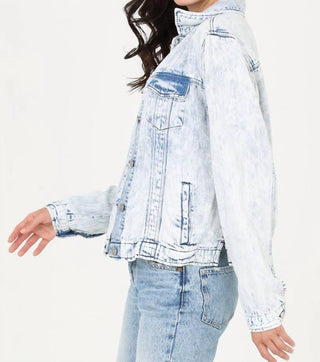 Angie - Aurora Acid Washed Jacket