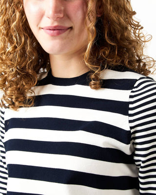 Ann Mashburn - Alida Crewneck Stripe Tee