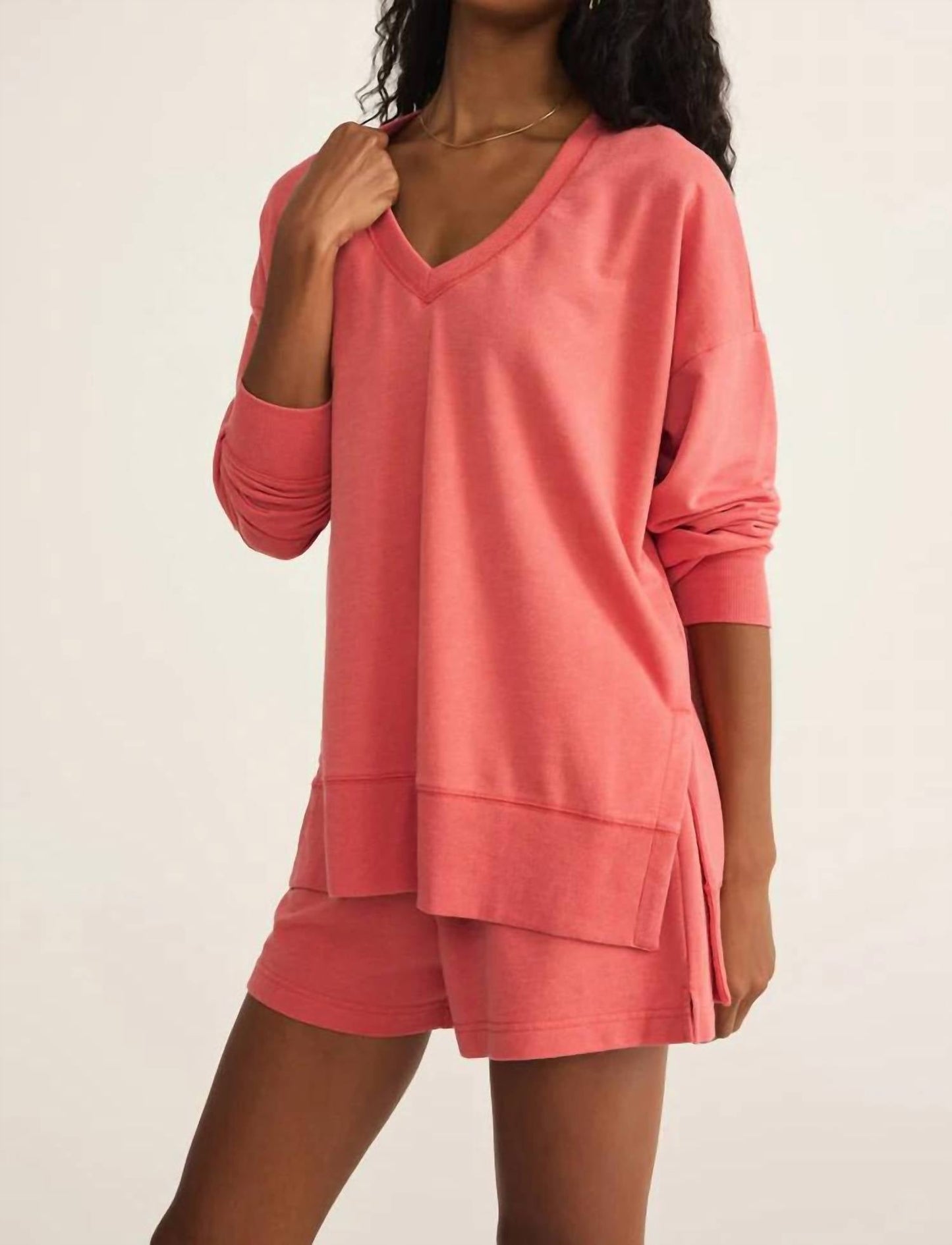 Z Supply - Modern V-neck Weekender Sweatshirt