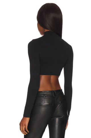 Free People - Super Crop Seamless Turtleneck Top