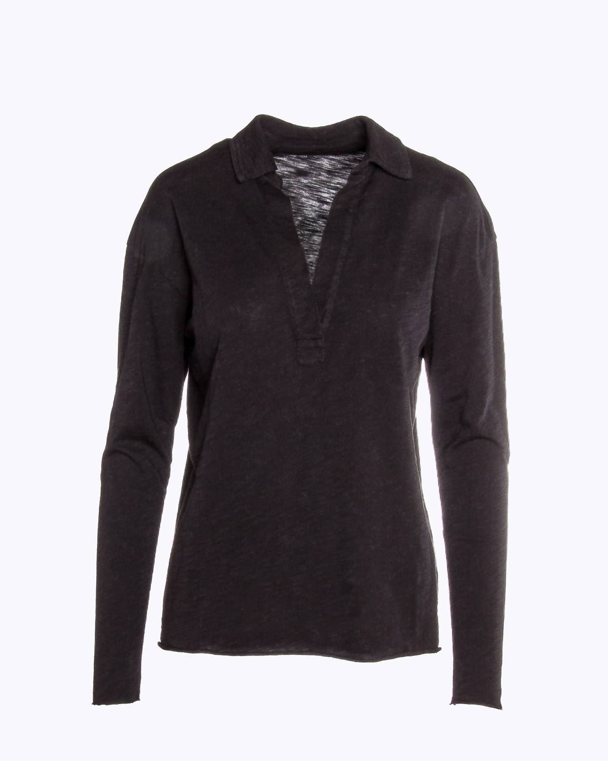 Elliott Lauren - Women's Long Sleeve Polo Tee