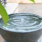 Zen Bowl Water Fountain Outdoor Bird Feeder and Garden Feature