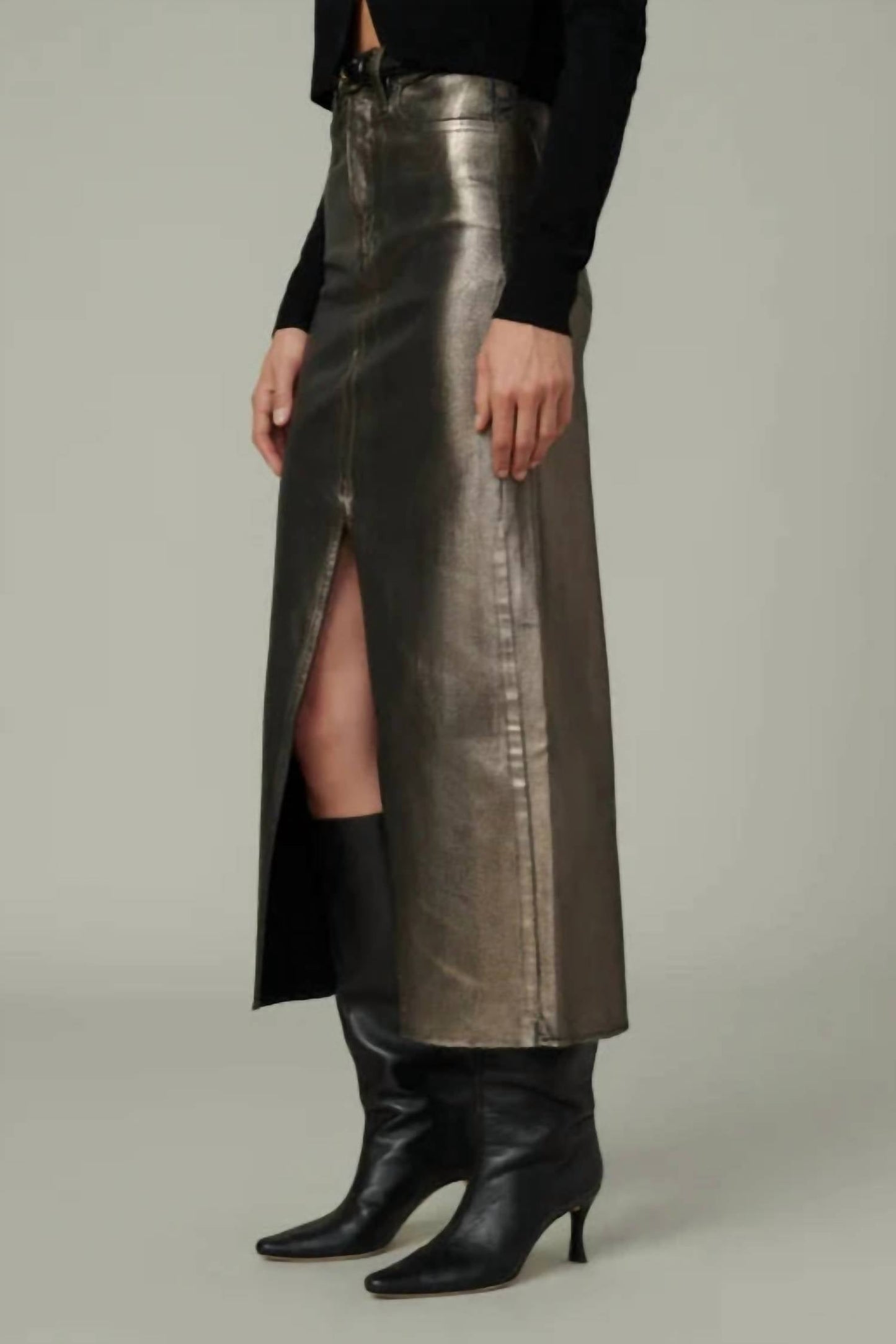 Joe'S Jeans - Eva Foil Maxi Skirt