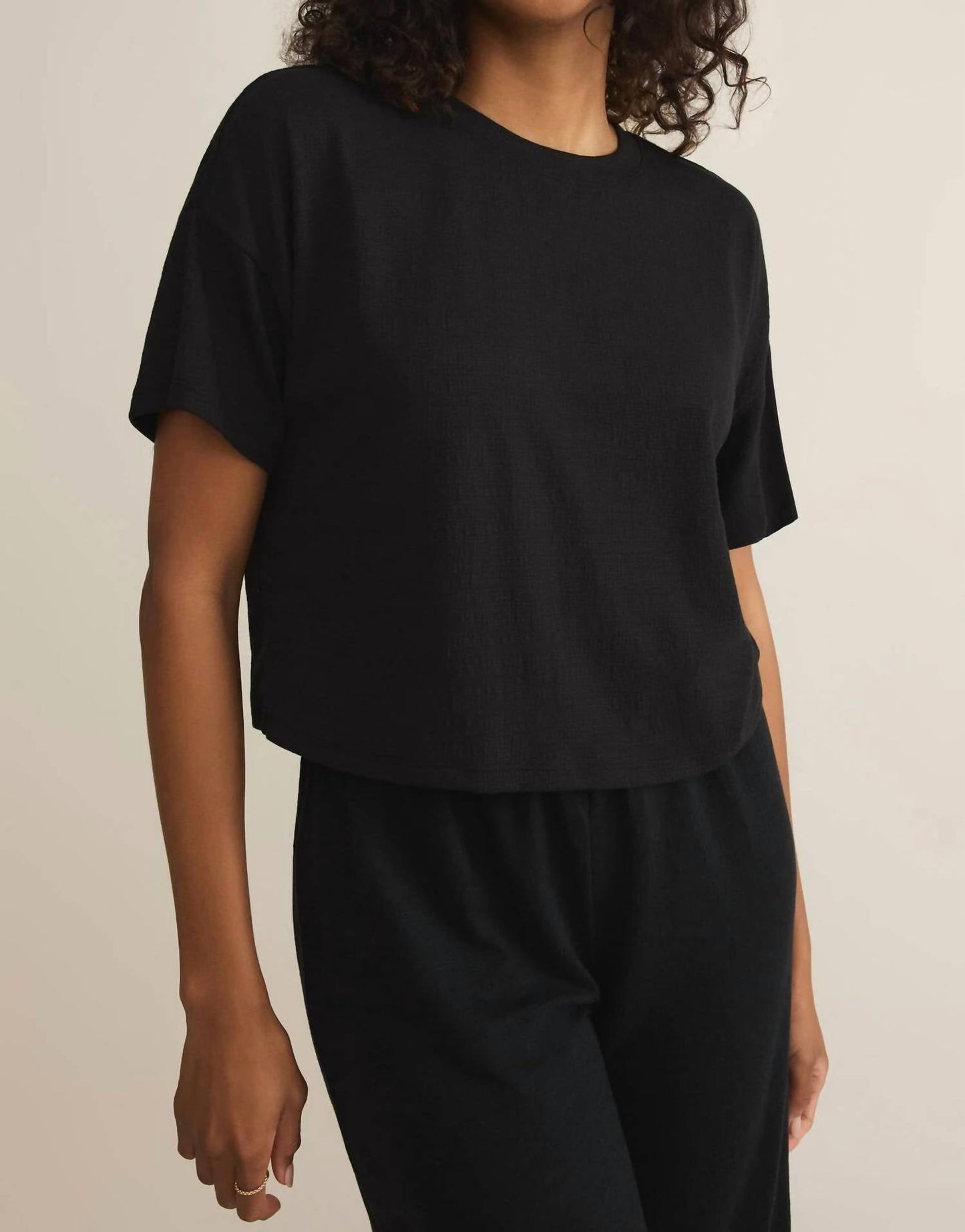 Z Supply - Sway Textured Cropped Tee