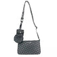 Michael Kors - Michael Kors Crossbody Tech Attachment Bag Purse Black