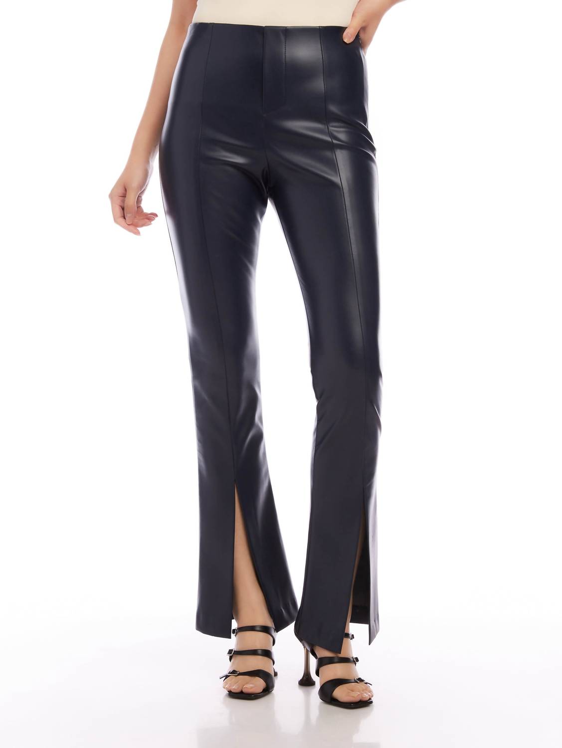 Fifteen Twenty - Women's Faux Front Slit Pant