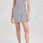 Atm - Classic Jersey Stripe Twist Dress