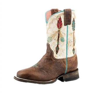 Roper - Little Kids Arrow Feather Boots