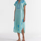 Saloni - Aree Kaftan Midi Dress