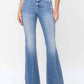 Flying Monkey - High Rise Panel Flare Jeans
