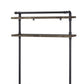 Ensata Rustic Writing Desk - Black / Oak
