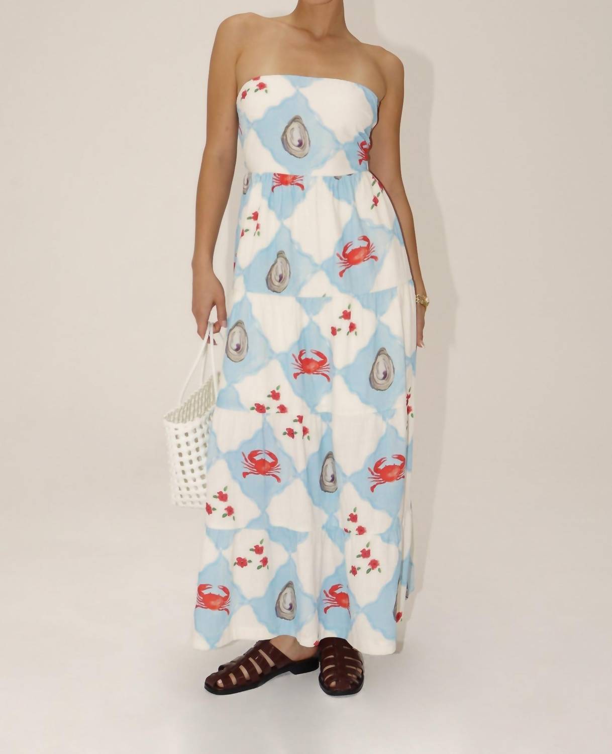 Bailey Rose - Coastal Charm Strapless Dress