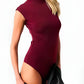 Olivaceous - Jess Mock Neck Bodysuit