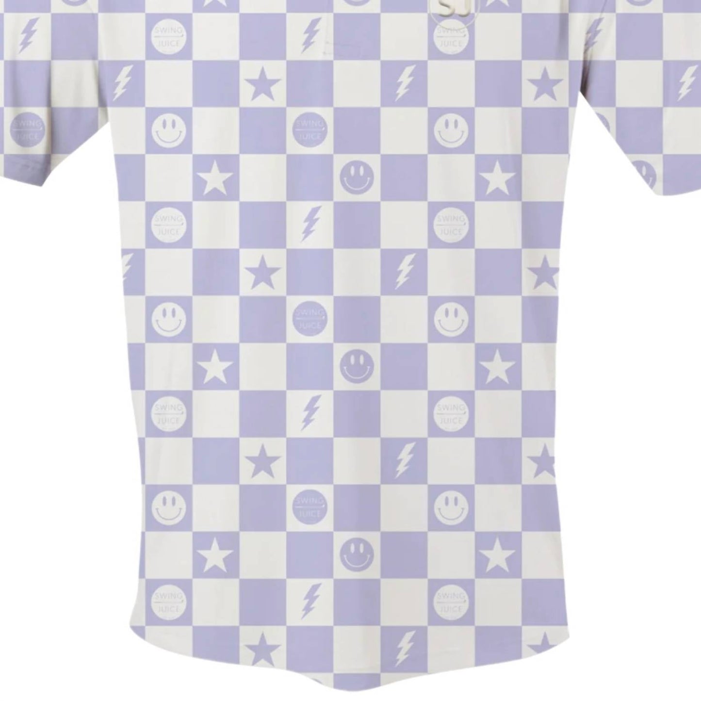 Swingjuice - Men's Golf Smile Face Polo Shirt