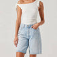 Astr - Lora Textured Off Shoulder Top